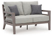 Hillside Barn - Gray / Brown - Loveseat W/Cushion - Tallahassee Discount Furniture (FL)