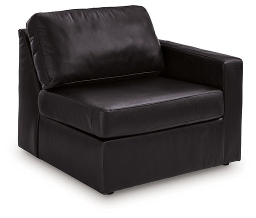 ModMax II - RAF Corner Chair - Black - Tallahassee Discount Furniture (FL)
