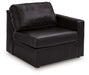 ModMax II - RAF Corner Chair - Black - Tallahassee Discount Furniture (FL)