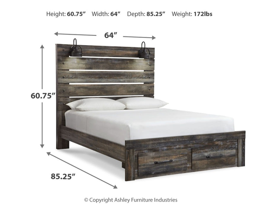 Drystan - Panel Bed - Tallahassee Discount Furniture (FL)