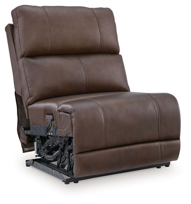 Bleckley - Espresso - Power Armless Recliner With Adjustable Headrest - Tallahassee Discount Furniture (FL)