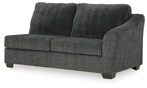 Biddeford - Shadow - Raf Full Sofa Sleeper - Tallahassee Discount Furniture (FL)