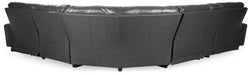 Samperstone - Power Reclining Sectional - Tallahassee Discount Furniture (FL)