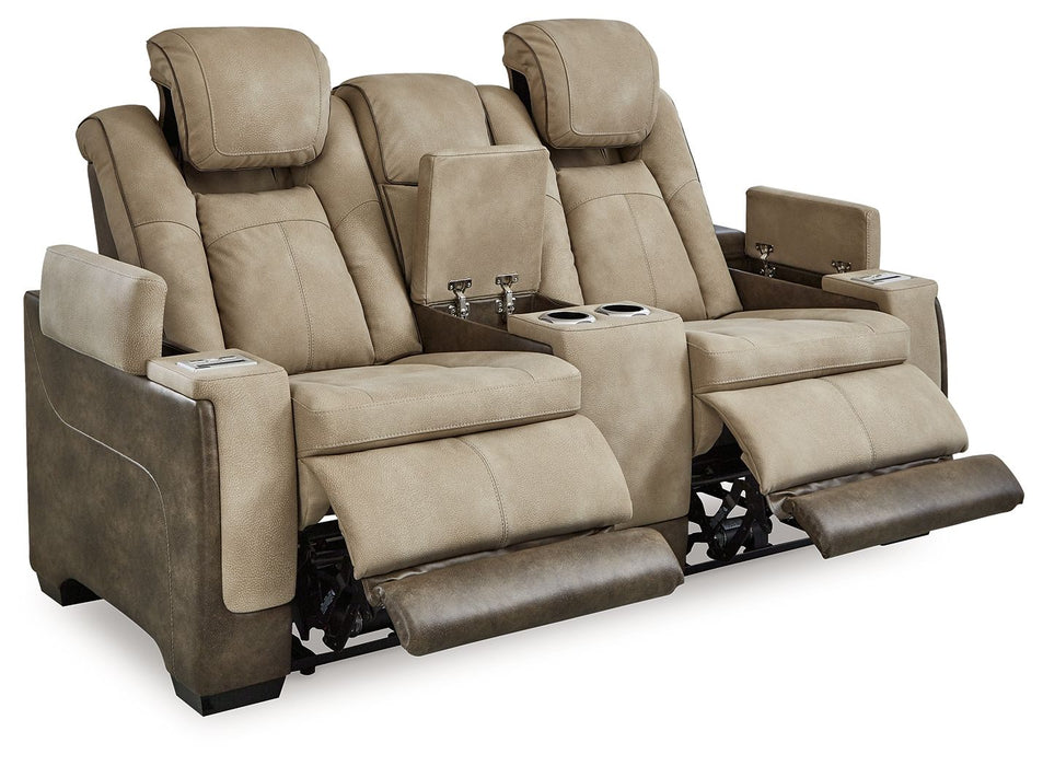 Next-Gen Durapella - Power Reclining Loveseat - Tallahassee Discount Furniture (FL)