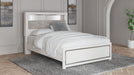 Altyra - White - Queen Panel Bookcase Bed With Roll Slats - Tallahassee Discount Furniture (FL)