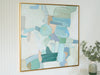 Wynburn - White / Blue / Green - Wall Art - Tallahassee Discount Furniture (FL)