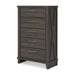 Vonitta Bay - Five Drawer Chest - Dark Brown - Tallahassee Discount Furniture (FL)