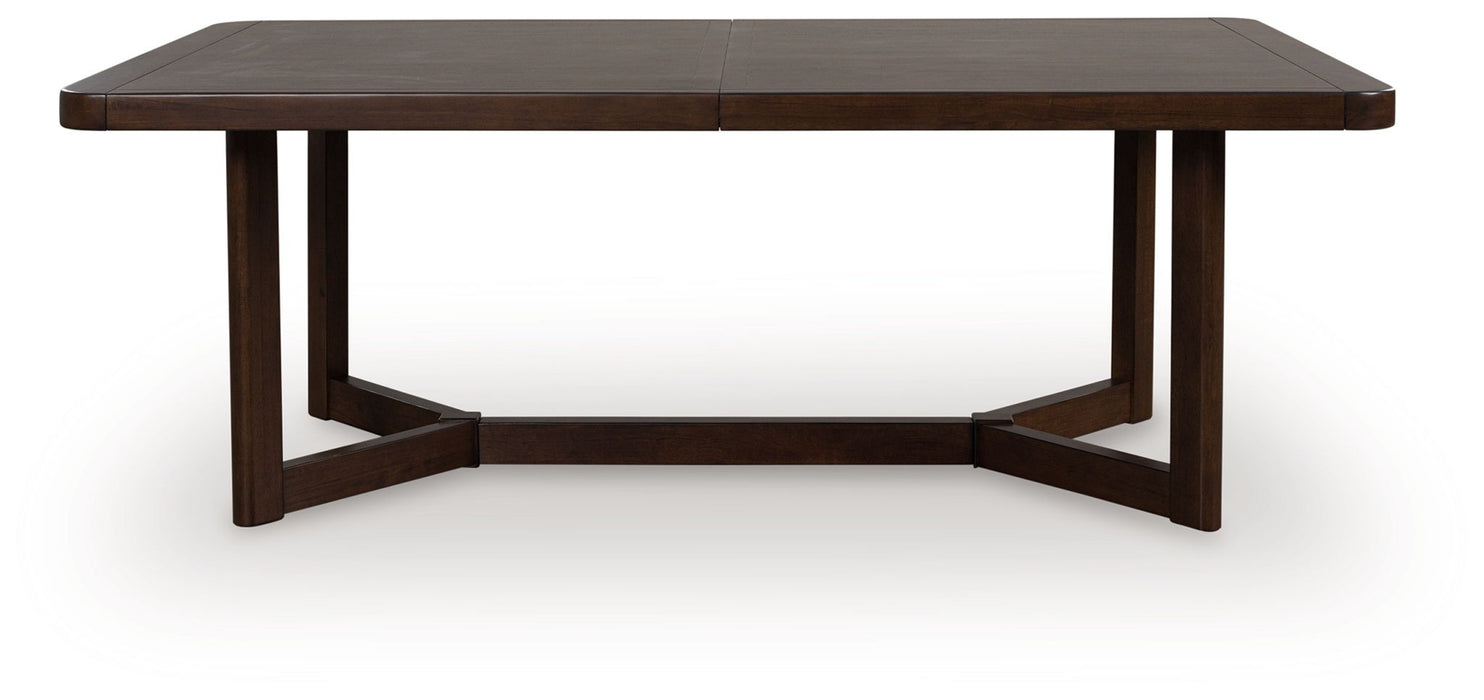 Dilenno - Dark Brown - Rectangular Dining Room Extension Table - Tallahassee Discount Furniture (FL)