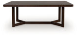 Dilenno - Dark Brown - Rectangular Dining Room Extension Table - Tallahassee Discount Furniture (FL)