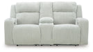 Forest Lake - Power Reclining Loveseat With Console / Adj Headrest - Tallahassee Discount Furniture (FL)