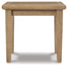 Gerianne - Square End Table - Brown - Tallahassee Discount Furniture (FL)