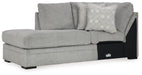 Casselbury - Cement - Laf Corner Chaise - Tallahassee Discount Furniture (FL)