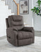 Snowfield - Power Lift Recliner - Gunmetal - Tallahassee Discount Furniture (FL)