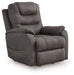 Snowfield - Gunmetal - Power Lift Recliner - Tallahassee Discount Furniture (FL)