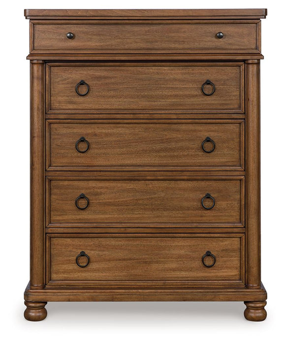 Rowlenstown - Five Drawer Chest - Tallahassee Discount Furniture (FL)