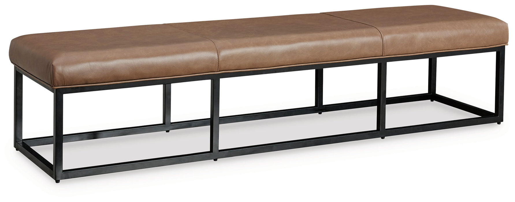 Joston - Accent Bench - Caramel - Tallahassee Discount Furniture (FL)