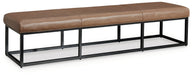 Joston - Accent Bench - Caramel - Tallahassee Discount Furniture (FL)