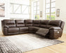 Dunleith - Power Reclining Sectional - Tallahassee Discount Furniture (FL)