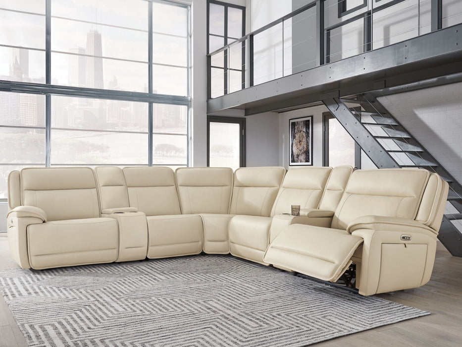 Double Deal - Reclining Sectional - Tallahassee Discount Furniture (FL)