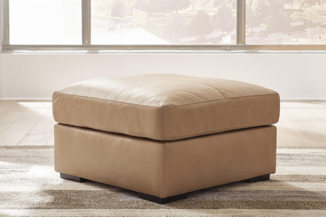 Bandon - Oversized Accent Ottoman - Toffee - Tallahassee Discount Furniture (FL)