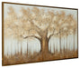 Dalewick - Brown / Gray / Gold Finish - Wall Art - Tallahassee Discount Furniture (FL)