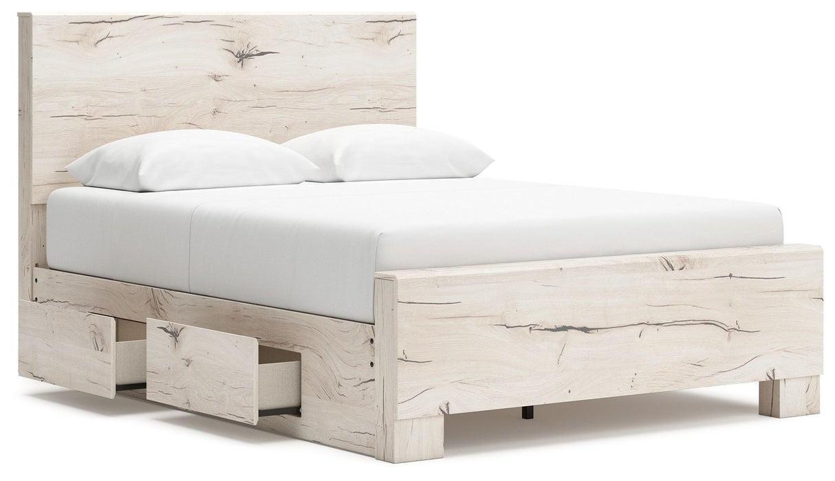 Lawroy - Panel Bed With Storage - Tallahassee Discount Furniture (FL)