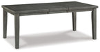 Hallanden - Rectangular Dining Room Butterfly Extension Table - Gray - Tallahassee Discount Furniture (FL)