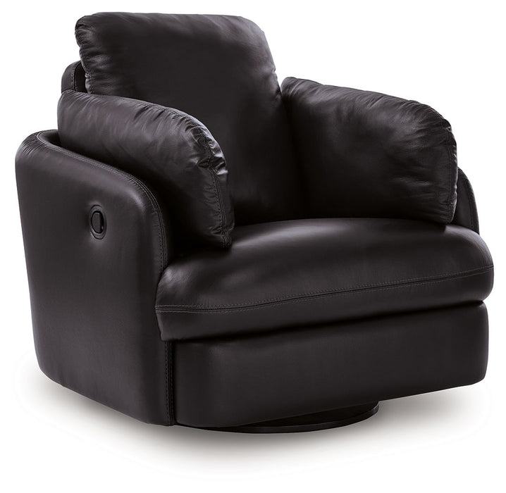 ModMax II - Swivel Glider Recliner - Black - Tallahassee Discount Furniture (FL)