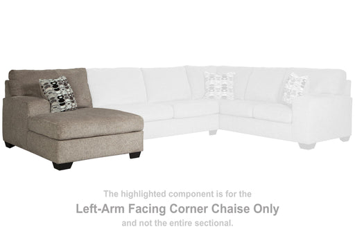 Ballinasloe - Platinum - LAF Corner Chaise - Tallahassee Discount Furniture (FL)