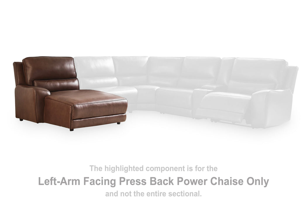 DeepWakes - LAF Press Back Power Chaise - Canyon - Tallahassee Discount Furniture (FL)