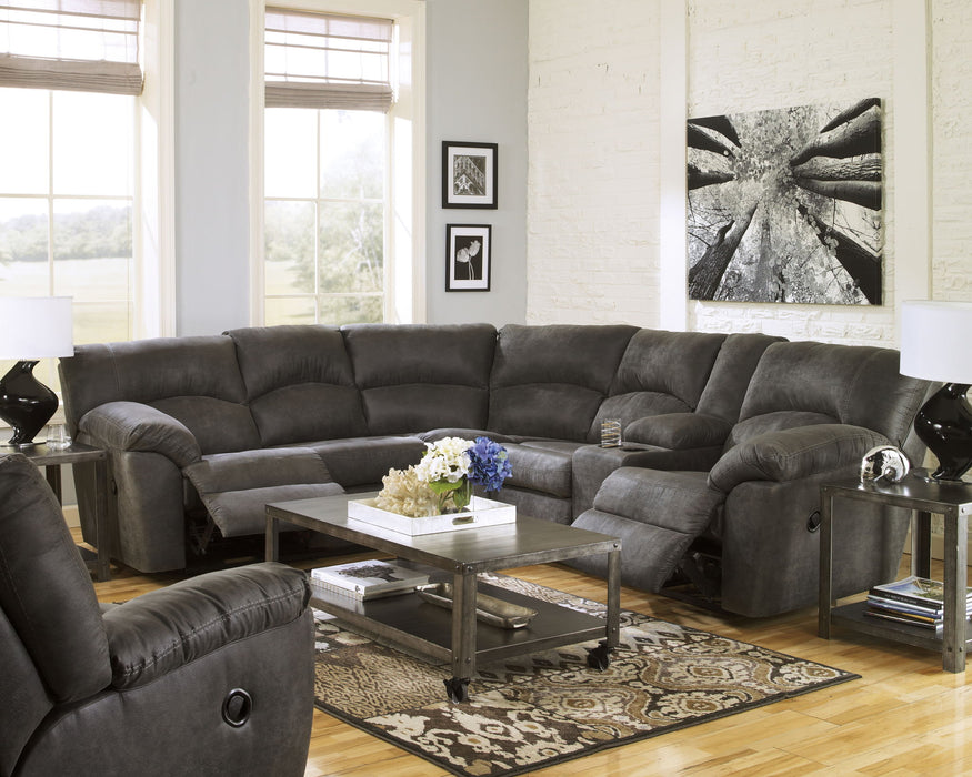 Tambo - Reclining Sectional - Tallahassee Discount Furniture (FL)