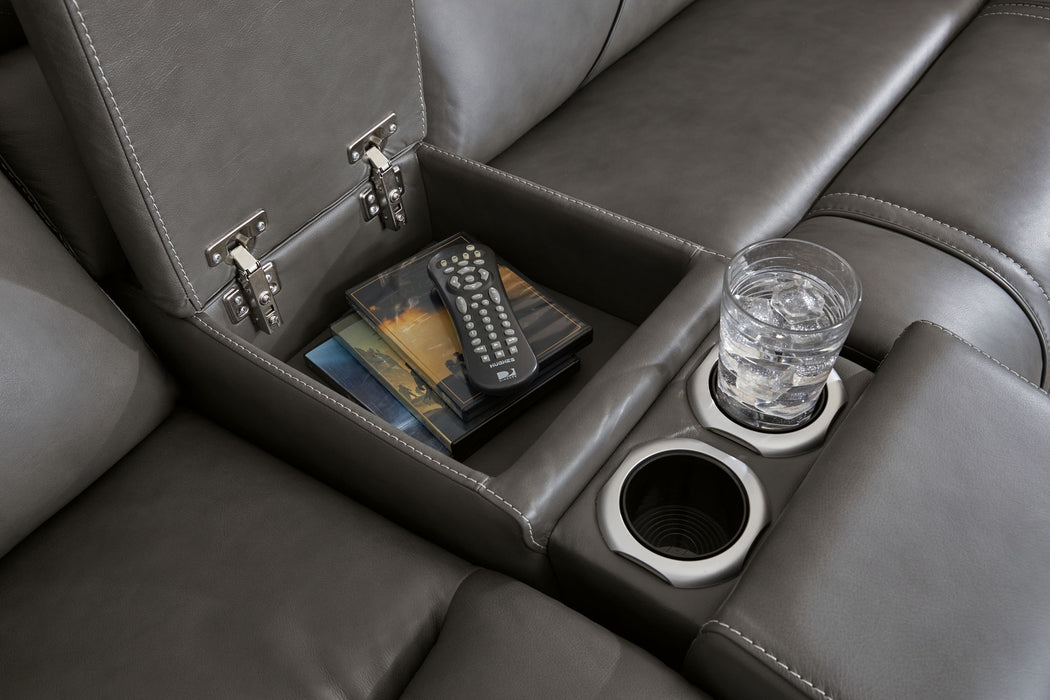 5Z - Pittson - Power Reclining Sectional - Tallahassee Discount Furniture (FL)