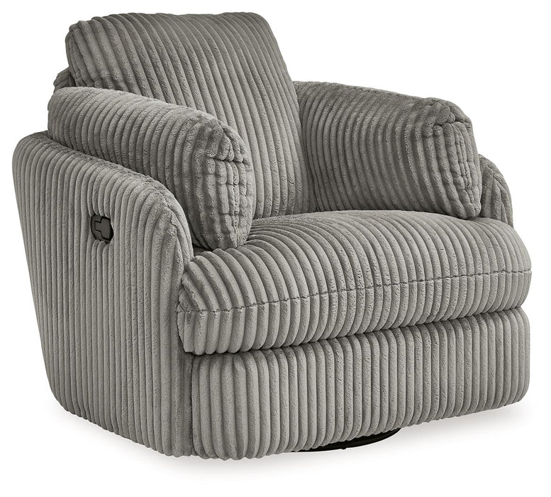 Tie-breaker - Swivel Glider Recliner - Tallahassee Discount Furniture (FL)