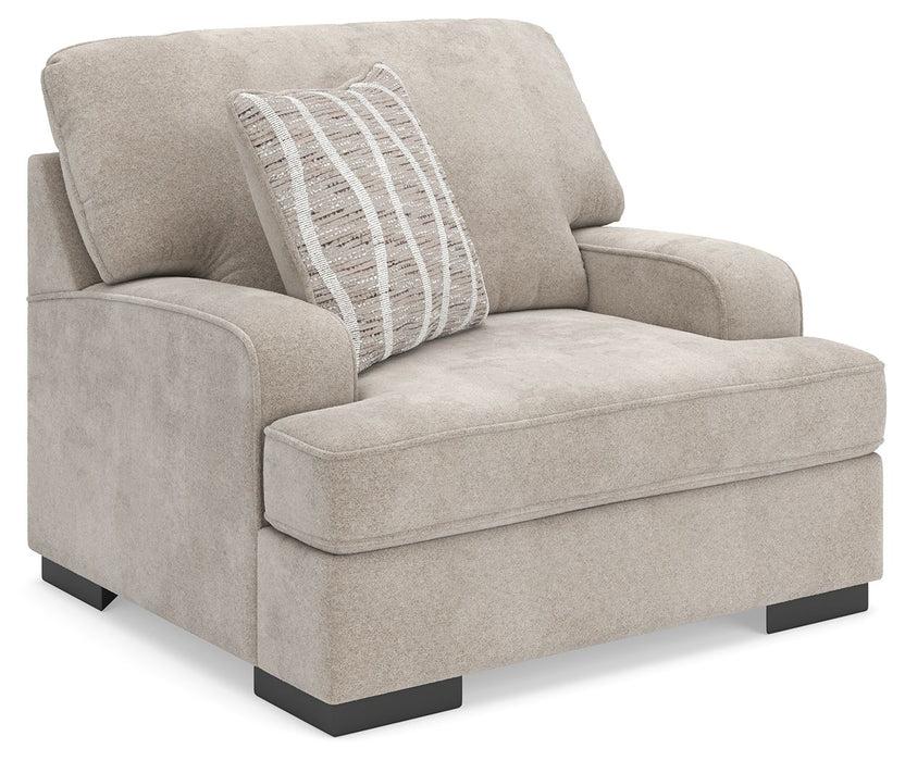 High Profile - Taupe - Chair and a Half - Tallahassee Discount Furniture (FL)