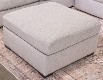 ModMax Luxe - Oversized Accent Ottoman - Flint - Tallahassee Discount Furniture (FL)