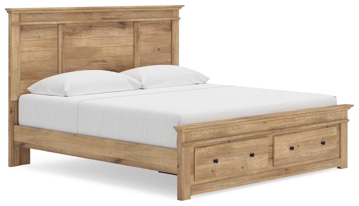 Makidern - Panel Storage Bed With Storage Footboard - Tallahassee Discount Furniture (FL)