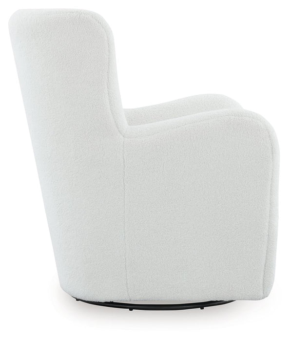 Rowenburg - Swivel Glider Accent Chair - Tallahassee Discount Furniture (FL)