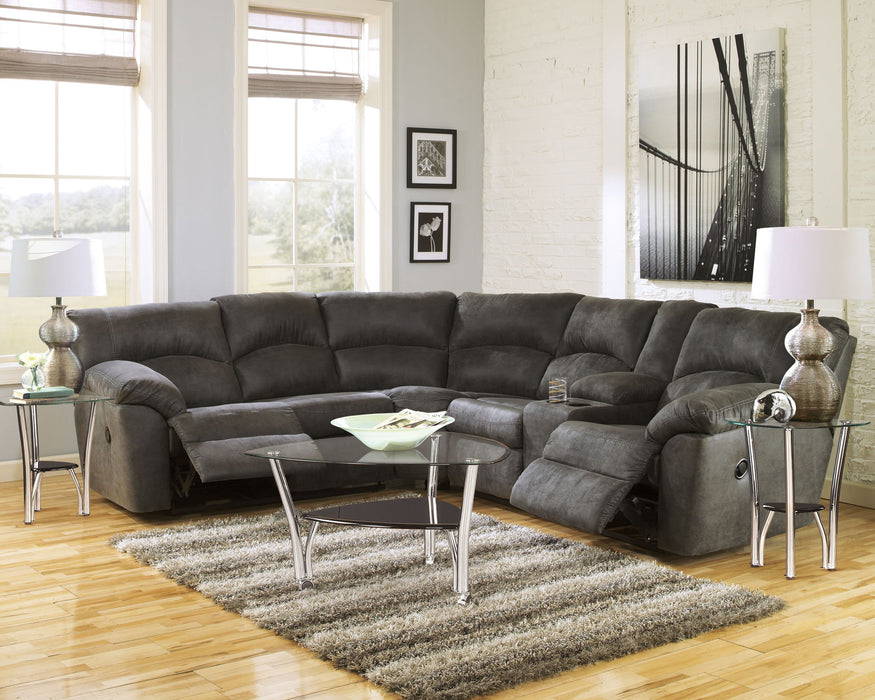 Tambo - Reclining Sectional - Tallahassee Discount Furniture (FL)