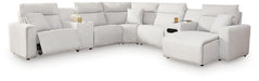 Modmax II - Reclining Sectional - Stone - Tallahassee Discount Furniture (FL)