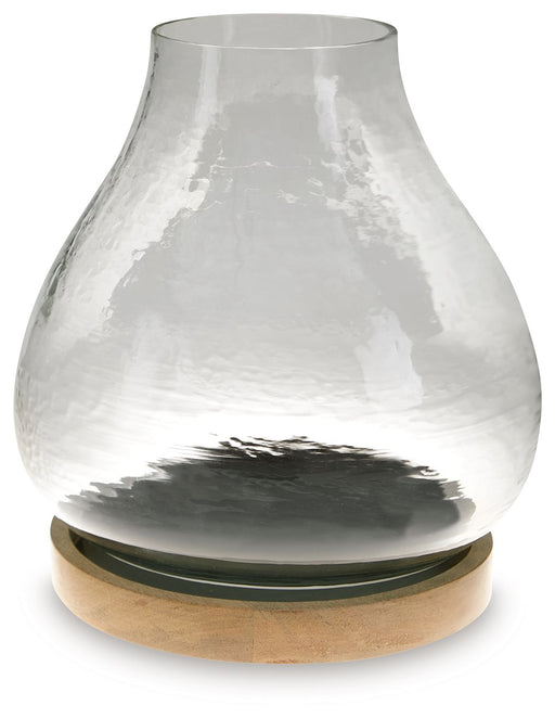Adalisen - Clear / Brown - Candle Holder - Tallahassee Discount Furniture (FL)