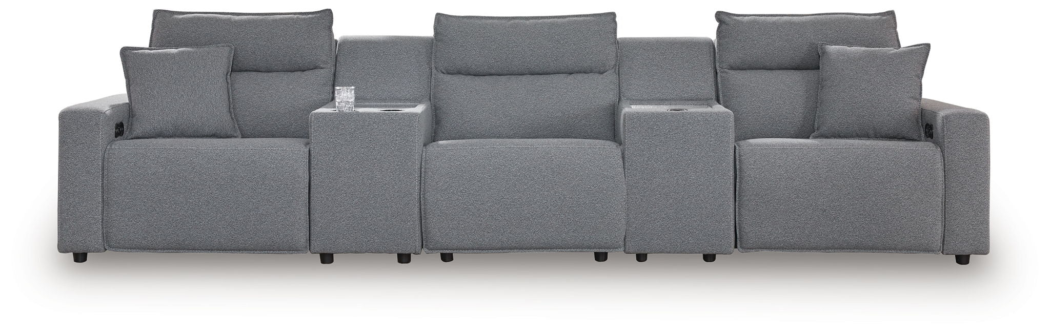 ModMax II - Salt And Pepper - Reclining Sectional - Tallahassee Discount Furniture (FL)