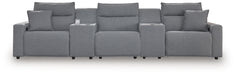 ModMax II - Salt And Pepper - Reclining Sectional - Tallahassee Discount Furniture (FL)