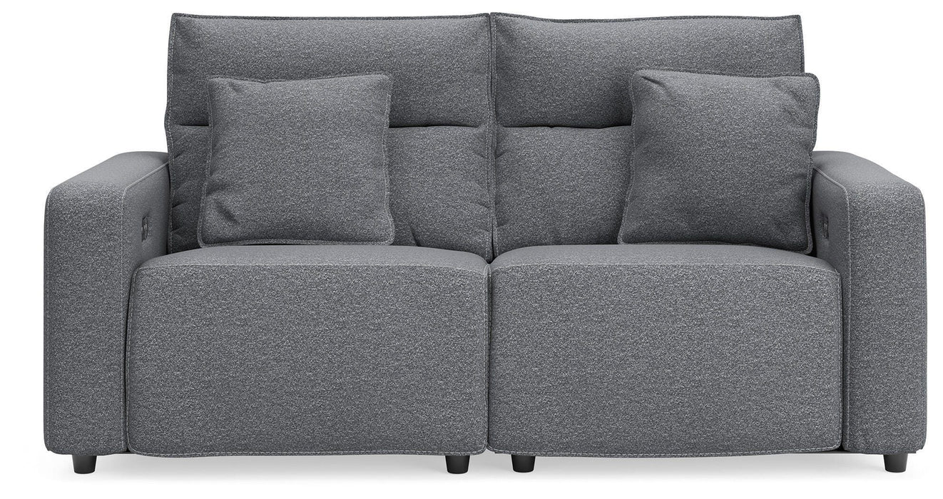 Modmax II - Reclining Sectional - Salt And Pepper - Tallahassee Discount Furniture (FL)