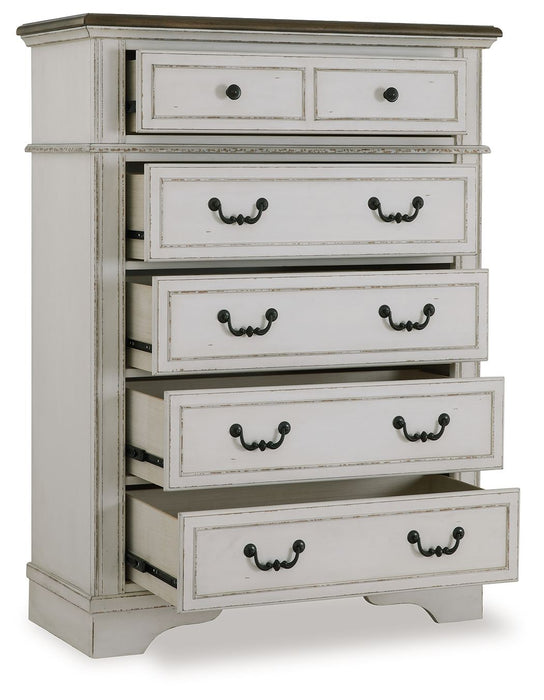 Blendon - Two-tone - Five Drawer Chest - Tallahassee Discount Furniture (FL)