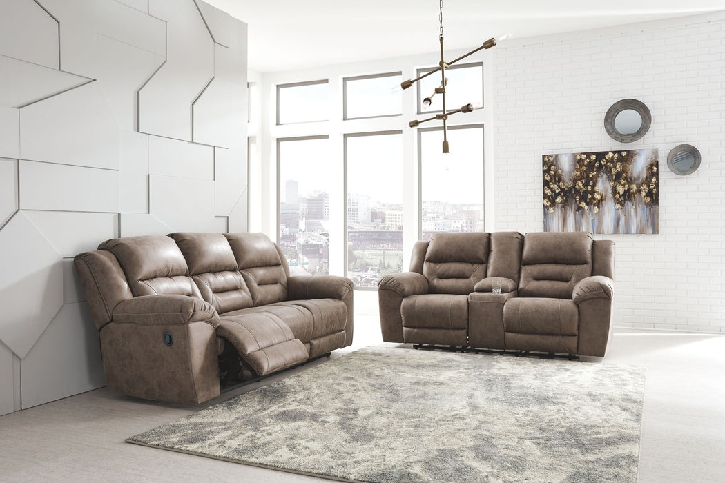 Stoneland - Reclining Living Room Set - Tallahassee Discount Furniture (FL)