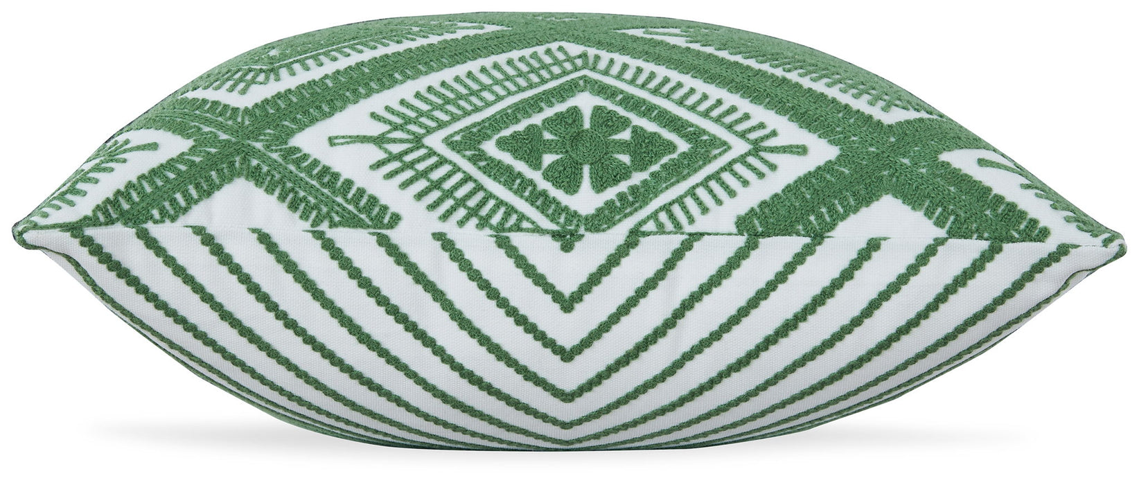 Bellvale - Green / White - Pillow (Set of 4) - Tallahassee Discount Furniture (FL)