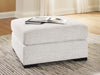 Misty-Lakes - Oversized Accent Ottoman - Chalk - Tallahassee Discount Furniture (FL)