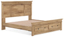 Makidern - Panel Storage Bed With Storage Footboard - Tallahassee Discount Furniture (FL)