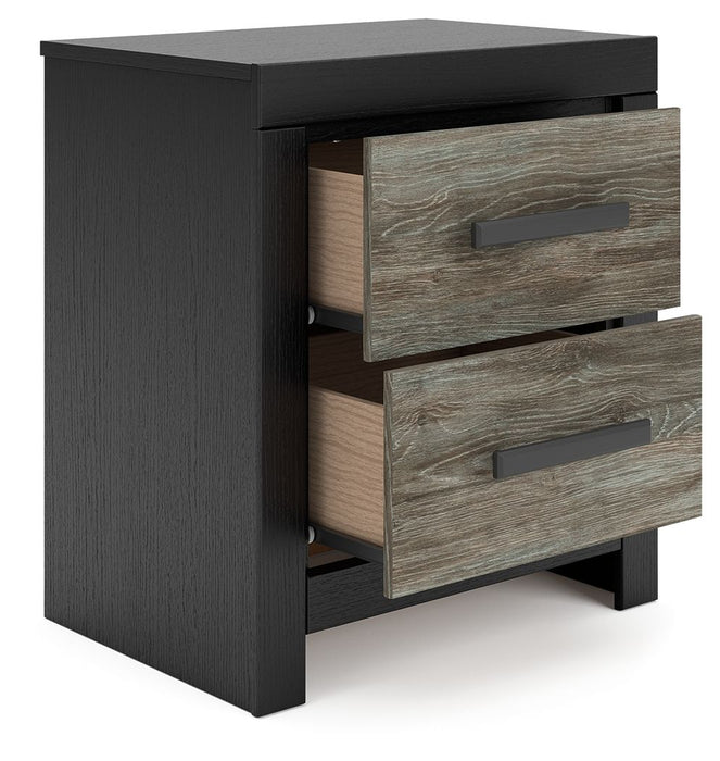 Broachmyn - Two Drawer Night Stand - Tallahassee Discount Furniture (FL)