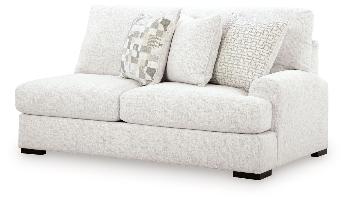 Misty-Lakes - RAF Loveseat - Chalk - Tallahassee Discount Furniture (FL)